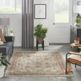 thumbnail image 4 of Nourison Petra Ivory 5'3" x 7'8"Area Rug, Traditional, Persian, Easy Cleaning, Non Shedding, Bedroom, Living Room, Dining Room, Kitchen, (5' x 8'), 4 of 11