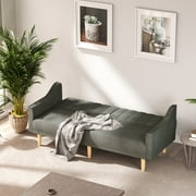 Amy Convertible Sofa Bed  - Dark Gray