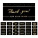 thumbnail image 1 of 300 tarjetas de agradecimiento negras para empresas Tarjetas de agradecimiento cuadradas Tarjetas de agradecimiento para empresas Gracias por apoyar mi pequeña empresa, 1 of 8