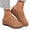 Light Brown, variant on HTHLVMD Retro Leather Shoes, Slip On Shoes for Woman, Women's Embossed Mules, Closed Toe Slip On Shoes, Closed Toe Clogs for Women Slip-On Mules: Comfortable Women's Mule & Clog, Light Brown 9