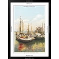 thumbnail image 5 of Art.com Old Fishing Boats, Nantucket, Massachusetts Art Print, Black Frame Wall Art, 32" x 44", 5 of 5