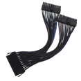 thumbnail image 1 of Cable de arranque de 24 pines con doble línea de arranque para placa base, adaptador de fuente de alimentación, accesorios, cable de computadora, 1 of 6