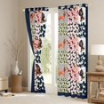 thumbnail image 3 of Homewish Kawaii Cartoon Dachshund Black Out Curtains for Kid, Vintage Buffalo Patchwork Curtains Pack of 2 (42x63 Each), Cute Dog Pug Bedroom Curtains, Curtains and Drapes Decor, 3 of 6
