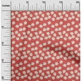 thumbnail image 2 of oneOone Polyester Spandex Pastel Red Fabric Floral Diy Clothing Quilting Fabric Print Fabric By Yard 56 Inch Wide-18, 2 of 6