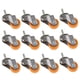 thumbnail image 1 of Ruedecillas Giratorias De 1 , Paquete De 16 Reemplazo De De Goma Para Montaje En Vástago Reemplazo Para , Muebles, Car, 1 of 9