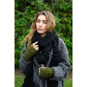 (2 pack) Lion Brand Wool-Ease Recycled Olive 632-172T Medium Yarn
