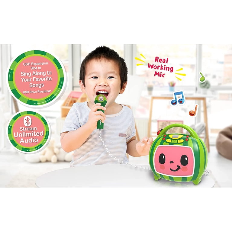 CoComelon Portable Bluetooth Karaoke Machine for Kids photo 2
