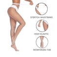 thumbnail image 3 of SUCS Fishnet Stockings Footless High Waist Fishnets Tights Pantyhose for Women, 3 of 6
