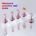 thumbnail image 4 of Set de herramientas para nail art HomTop, 15 pinceles y 5 punteros para puntos, 4 of 7