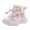 Purple, variant on REDARER Kids Winter Boots Warm Plush Lined Snow Shoes Thick Comfortable Non Outdoor Footwear for Boys and Girls,Size:10.5-11 Years