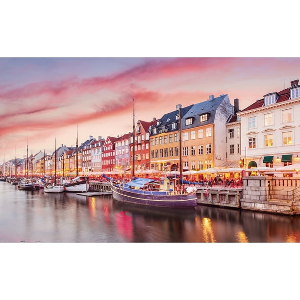 Rompecabezas Pintoo 1000 piezas Nyhavn Canal Copenhagen