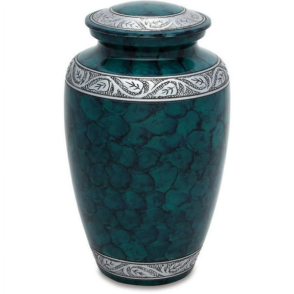 Urnsdirect2U Middleton Royal Green Adult Cremation Urn, 220 Cu In