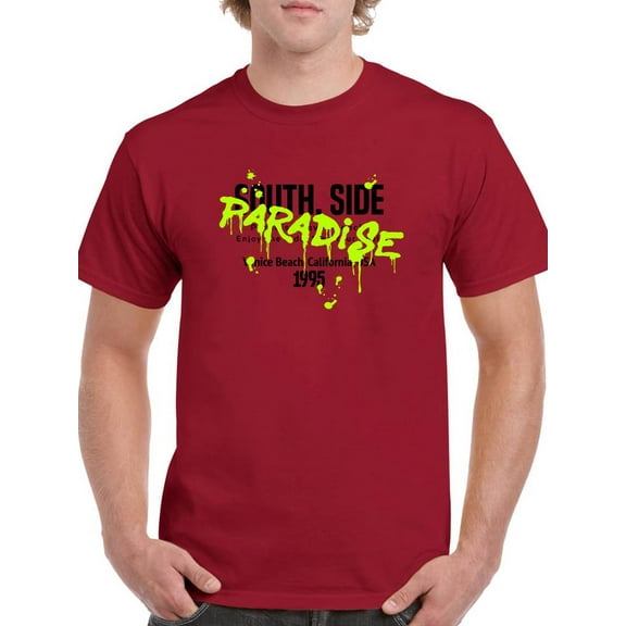 South Side Paradise Street Style T-Shirt Men -Image by Shutterstock, Male Large