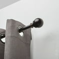 thumbnail image 3 of hometrends Rope Ball 5/8" Drapery Rod Set 48-84" Bronze, 3 of 3
