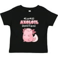 thumbnail image 3 of Inktastic Always Axolotl Questions Cute Curious Axolotl Boys or Girls Toddler T-Shirt, 3 of 5