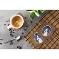 thumbnail image 3 of Carolines Treasures SS8446FC Starry Night Bernese Mountain Dog Foam Coaster Set of 4 3 1/2 x 3 1/2 multicolor, 3 of 3
