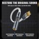 thumbnail image 4 of BA23 USB Type C to 3.5 mm Jack Adapter Headphone Amp USB C Audio AUX Converter Decoder CX31993 PCM, 4 of 5