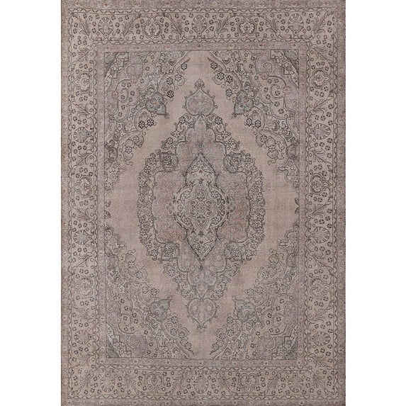 Ahgly Company Machine Washable Indoor Rectangle Industrial Modern Puce Purple Area Rugs, 2' x 4'