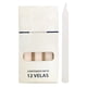 thumbnail image 1 of Velas Largas Parafina de 26cm Caja Con 12 piezas, 1 of 2
