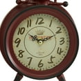 thumbnail image 4 of DecMode 8" Multi Colored Metal Airplane Stop Watch Style Clock, Set of 2, 4 of 9