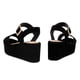 thumbnail image 3 of Plataforma Para Mujer CASTALIA 018-11 Negro Suela antiderrapante, 3 of 3