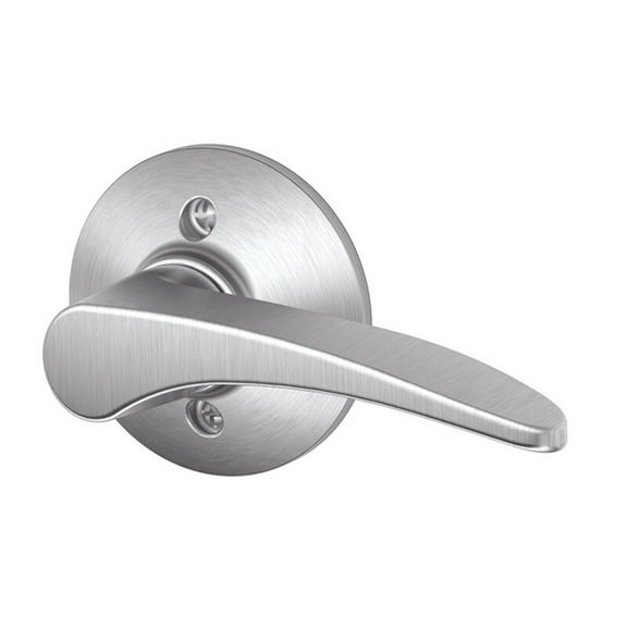Schlage Residential F170 MNH 626 RH Grade 2 Single Dummy Manhattan Lever Satin Chrome Finish