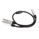 thumbnail image 1 of Cable De 6,35 Mm A Doble De 6,35 Mm, Conector Hembra A Hembra Chapado En Oro Cable Divisor En Y De 6,35 Mm Plug And Play 1,6 Pies Para Micrófonos Para Guitarras, 1 of 7