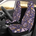 thumbnail image 2 of Pofeuu Snake And Floral Print Automotive Car Seat Covers Flat Cloth Full Set Seat Covers,Car Seat Covers front seats for Cars Trucks and SUVs(Two packs), 2 of 7