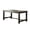 Black, variant on Roundhill Furniture Lotusville Antique Black Finish Rectangular Wood Dining Table