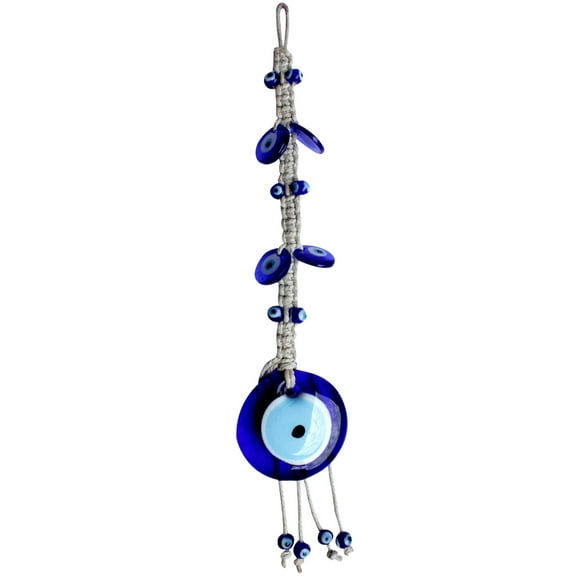 LOLIPPYY Alloy Rope Evil Eye Pendant Jewelry Charm for Good Luck and Positive Energy, 1 Piece Decorative Accessory