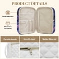 thumbnail image 3 of FOR U DESIGNS Butterfly Rose Daisy Print Bible Cover Case Quilted Bible Carrier Tote Bag Lightweight Protective Church Organizer Holder Bag Christian Bible Accessories Gifts, 3 of 7