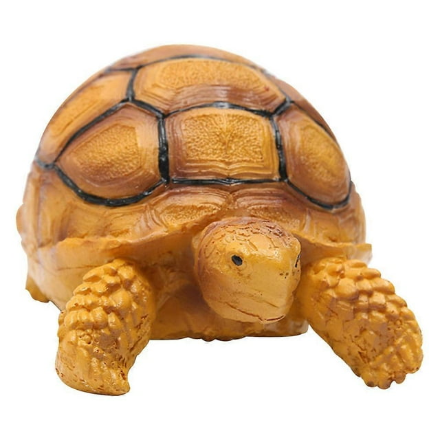 Resin Turtle Figurine Landscaping Accessory For Pet Owners 9.50X6.00X5.00cm Home Landscaping 1Pc