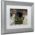 thumbnail image 2 of Trademark Fine Art "Window Dressing" Canvas Art by Michael Blanchette Photography White Matte, Silver Frame, 2 of 4