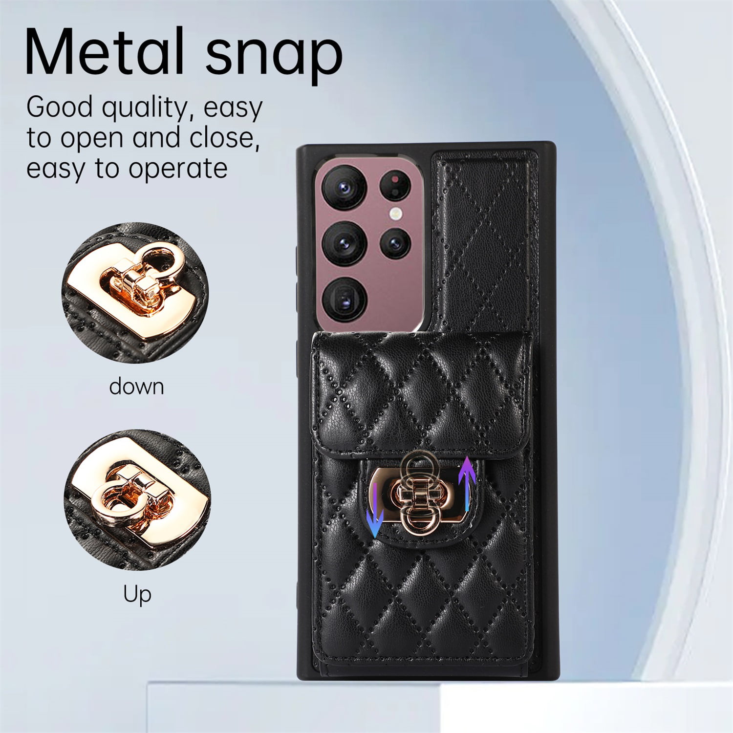 Only 32.99 usd for Upcycled Louis Vuitton wallet phone case for Galaxy S23  Ultra Online at the Shop