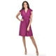 thumbnail image 5 of Vestido Manga Con Volantes Roman Fashion Juvenil 8867-SO Fucsia Oscuro M, 5 of 5