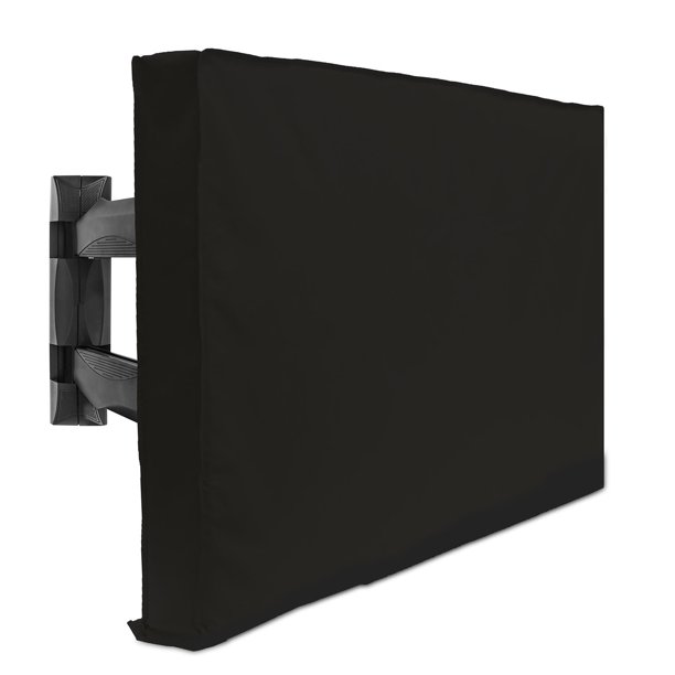 Outdoor TV Cover For Flat Screens Slim Fit Weatherproof Weather