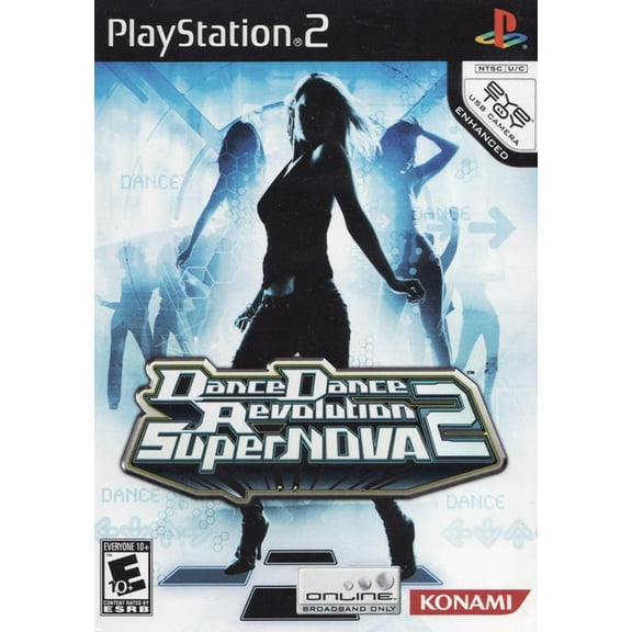 DDR Supernova 2 II Dance Dance Revolution Game Only (Playstation 2)
