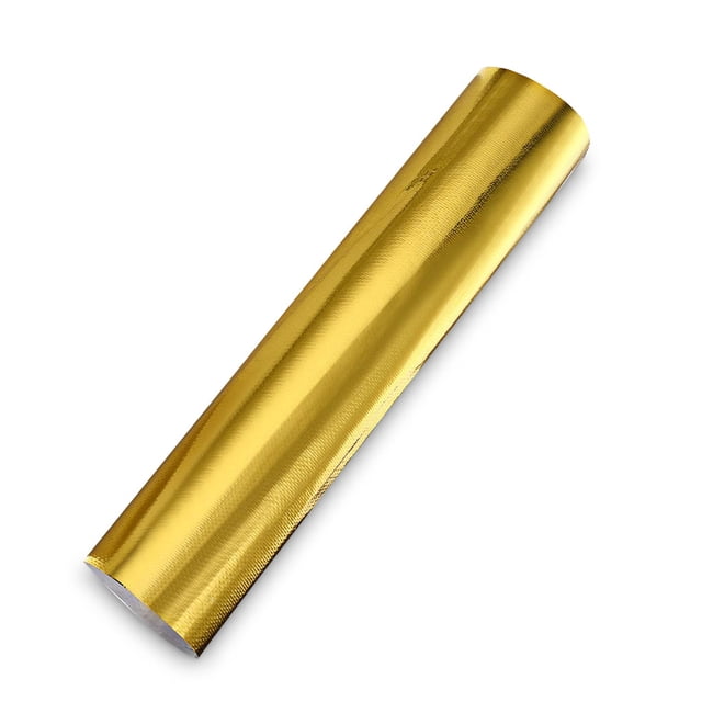 Monstrate Piezas automotrices aluminizadas adhesivas de la fibra de vidrio del aislamiento térmico Herramientas y accesorios para hornear dorado100cm*120cm