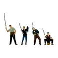 thumbnail image 1 of 4pcs 1/64 pescadores hombres y mujeres pequeños complejes de accesorios para fotografías de diorama accesorios de escena de bricolaje, 1 of 8