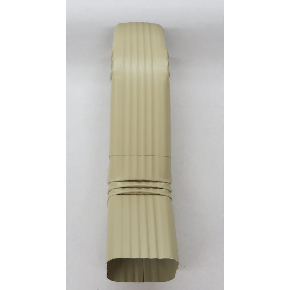 Aluminum Offset Downspout Elbow (2x3 A, ANTIQUE IVORY)