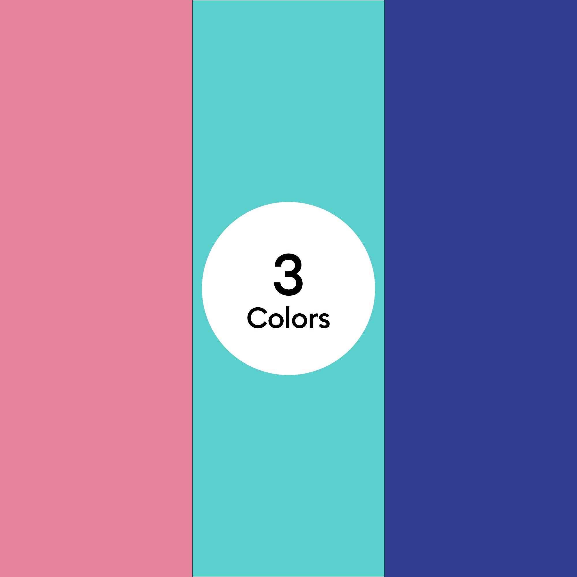 Cricut Joy Xtra™ Smart Iron-On™ Sampler, Hibiscus (3 ct), Bright Teal, Pink, Royal Blue