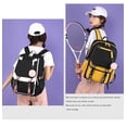 thumbnail image 4 of Mochila escolar de tela Oxford, mochila diaria, bolso de hombro, gran capacidad, 4 of 4