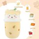 thumbnail image 3 of 40 CM Yellow Lemon Bear Pearl Milk Tea Pillow, Stuffed Animal And Fruit Toy, Soft Cartoon Home Cushion With Small Eyes, Kawaii Boba, 3 of 4