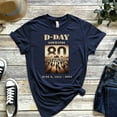 thumbnail image 6 of D-Day Normandy 80th Anniversary T-Shirt - Military History Tee, 6 of 9