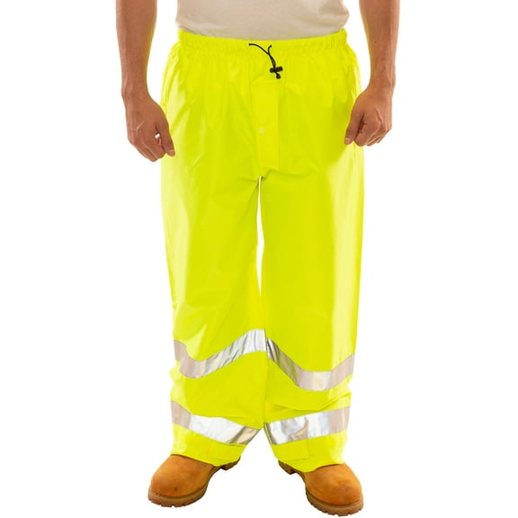 Tingley Vision P23122 High Visibility Safety Pants, Small, Fluorescent Yellow-Green