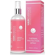Hairworthy Hairembrace Heat Protection Spray for Thermal Styling. Restore Shine to your Hair, Anti-Frizz, Protect & Style.