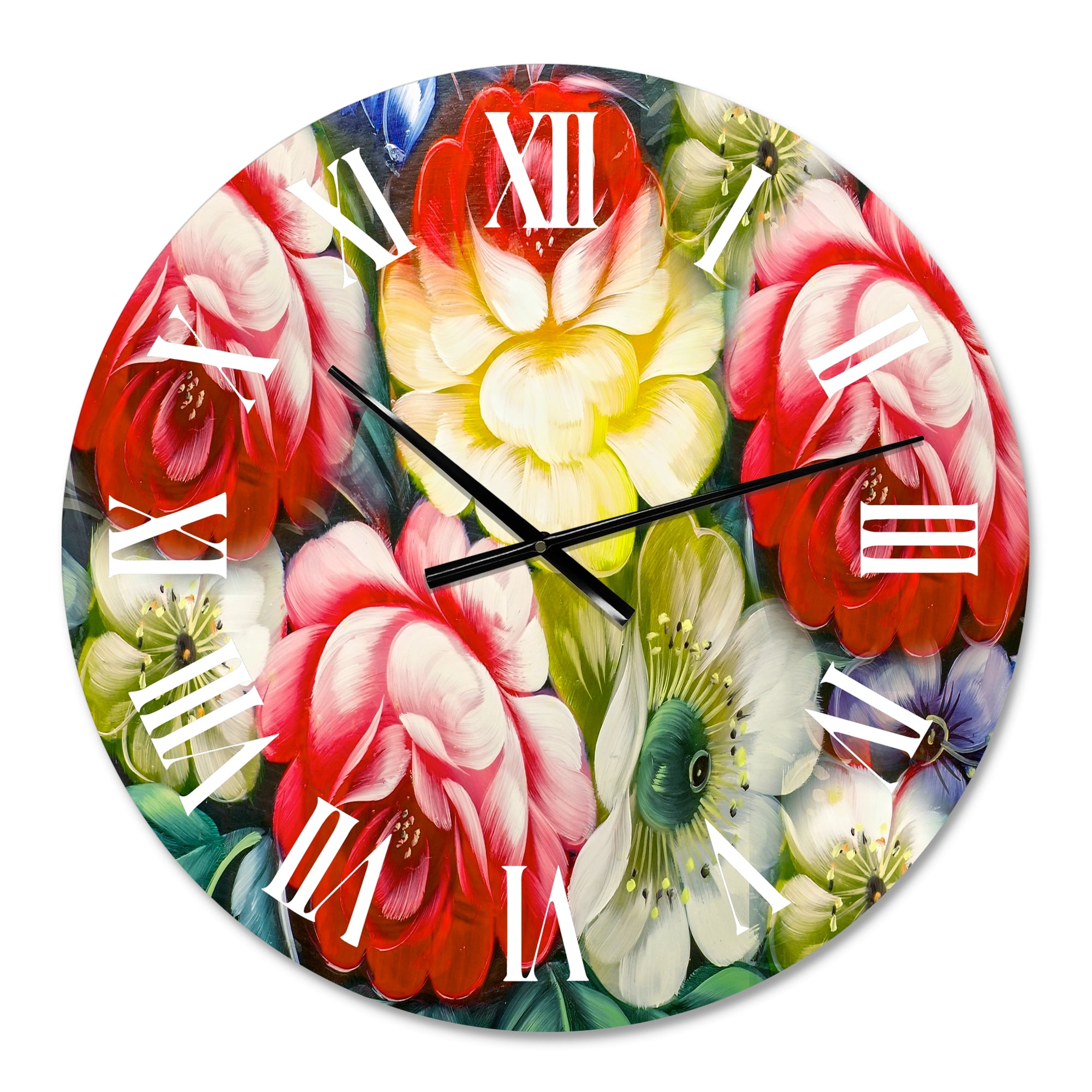 Designart 1 in Quartz Traditional Wall Clock