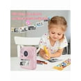 thumbnail image 4 of W&O Instant Print Digital Camera - 3 Rolls Paper, 1080P HD, 2.4 Inch Screen, Selfie/Video, USB/Color Pen/Bag Included - Small For Kids/Teens/Seniors (Gifts: Christmas/Halloween/Thanksgiving, 4 of 11