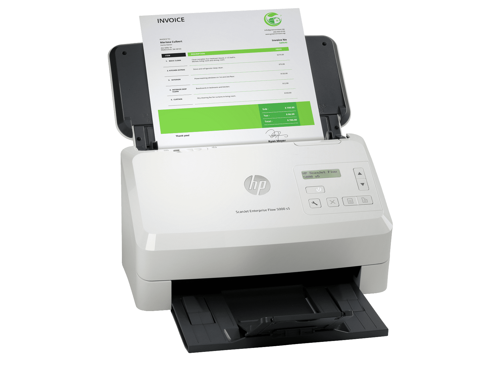 HP ScanJet Enterprise Flow 5000 s5