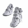 thumbnail image 6 of Ella Bonna Soft Baby Shoes, Cotton Baby Booties, Star Gray, 18-24 Months, 6 of 6